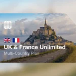 eSIM UK&France Unlimited Plans